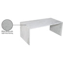  Meridian Vernazza White Marble Coffee Table IMAGE 9