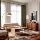  Meridian Vernazza Natural Travertine Coffee Table IMAGE 2