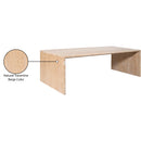  Meridian Vernazza Natural Travertine Coffee Table IMAGE 8