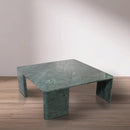  Meridian Livorno Green Marble Coffee Table IMAGE 2