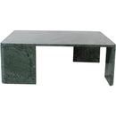  Meridian Livorno Green Marble Coffee Table IMAGE 3