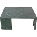  Meridian Livorno Green Marble Coffee Table IMAGE 4