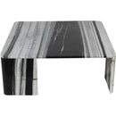  Meridian Livorno Panda Marble Coffee Table IMAGE 4