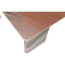  Meridian Livorno Pink Marble Coffee Table IMAGE 6