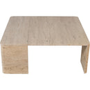  Meridian Livorno Natural Travertine Coffee Table IMAGE 4