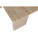  Meridian Livorno Natural Travertine Coffee Table IMAGE 6