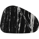  Meridian Messina Black Marble Coffee Table IMAGE 3