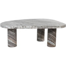  Meridian Messina Brown Marble Coffee Table IMAGE 4