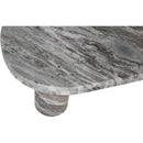  Meridian Messina Brown Marble Coffee Table IMAGE 6