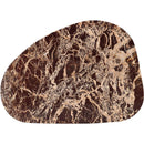  Meridian Messina Burgundy Marble Coffee Table IMAGE 3