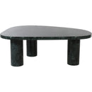  Meridian Messina Green Marble Coffee Table IMAGE 4