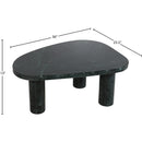  Meridian Messina Green Marble Coffee Table IMAGE 7
