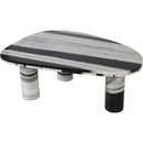  Meridian Messina Panda Marble Coffee Table IMAGE 5
