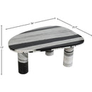  Meridian Messina Panda Marble Coffee Table IMAGE 7