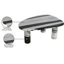  Meridian Messina Panda Marble Coffee Table IMAGE 8