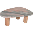 Meridian Messina Pink Marble Coffee Table IMAGE 5