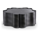  Meridian Eloise Black Iron Coffee Table IMAGE 1