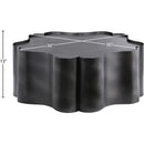  Meridian Eloise Black Iron Coffee Table IMAGE 6