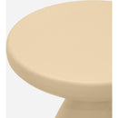  Meridian Anika Beige Iron End Table IMAGE 5