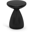  Meridian Anika Black Iron End Table IMAGE 1