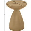 Meridian Anika Brown Iron End Table IMAGE 7