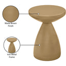  Meridian Anika Brown Iron End Table IMAGE 8