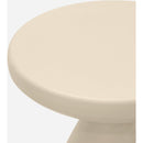  Meridian Anika Cream Iron End Table IMAGE 5