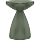  Meridian Anika Green Iron End Table IMAGE 3