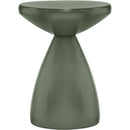 Meridian Anika Green Iron Side Table IMAGE 3