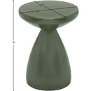  Meridian Anika Green Iron End Table IMAGE 7