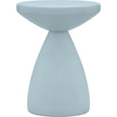  Meridian Anika Light Blue Iron End Table IMAGE 3