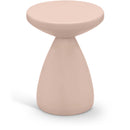  Meridian Anika Pink Iron End Table IMAGE 1