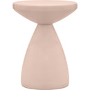 Meridian Anika Pink Iron End Table IMAGE 3
