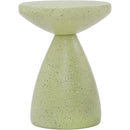  Meridian Anika Green Iron Terrazzo End Table IMAGE 3