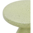  Meridian Anika Green Iron Terrazzo End Table IMAGE 5