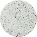  Meridian Anika White Iron Terrazzo End Table IMAGE 4