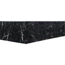 Meridian Piazza Black Marble Finish Concrete Indoor / Outdoor Coffee Table IMAGE 5