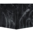  Meridian Piazza Black Marble Finish Concrete Indoor / Outdoor End Table IMAGE 5