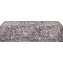 Meridian Piazza Brown Marble Finish Concrete Indoor / Outdoor Coffee Table IMAGE 4