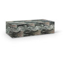  Meridian Piazza Green Marble Finish Concrete Indoor / Outdoor Coffee Table IMAGE 1