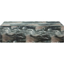 Meridian Piazza Green Marble Finish Concrete Indoor / Outdoor Coffee Table IMAGE 4