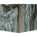  Meridian Piazza Green Marble Finish Concrete Indoor / Outdoor End Table IMAGE 5