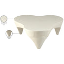  Meridian Bourges Cream Aluminum Coffee Table IMAGE 6