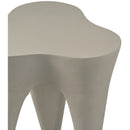  Meridian Bourges Taupe Aluminum End Table IMAGE 4