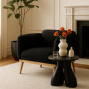  Meridian Talence Black Aluminum End Table IMAGE 2