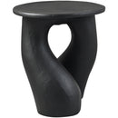  Meridian Talence Black Aluminum End Table IMAGE 3