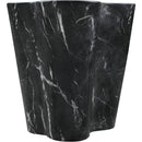  Meridian Monza Black Marble Finish Concrete Indoor / Outdoor End / Side Table IMAGE 4