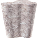  Meridian Monza Brown Marble Finish Concrete Indoor / Outdoor End / Side Table IMAGE 5