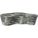  Meridian Monza Green Marble Finish Concrete Indoor / Outdoor Coffee Table IMAGE 4