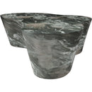  Meridian Monza Green Marble Finish Concrete Indoor / Outdoor Coffee Table IMAGE 5